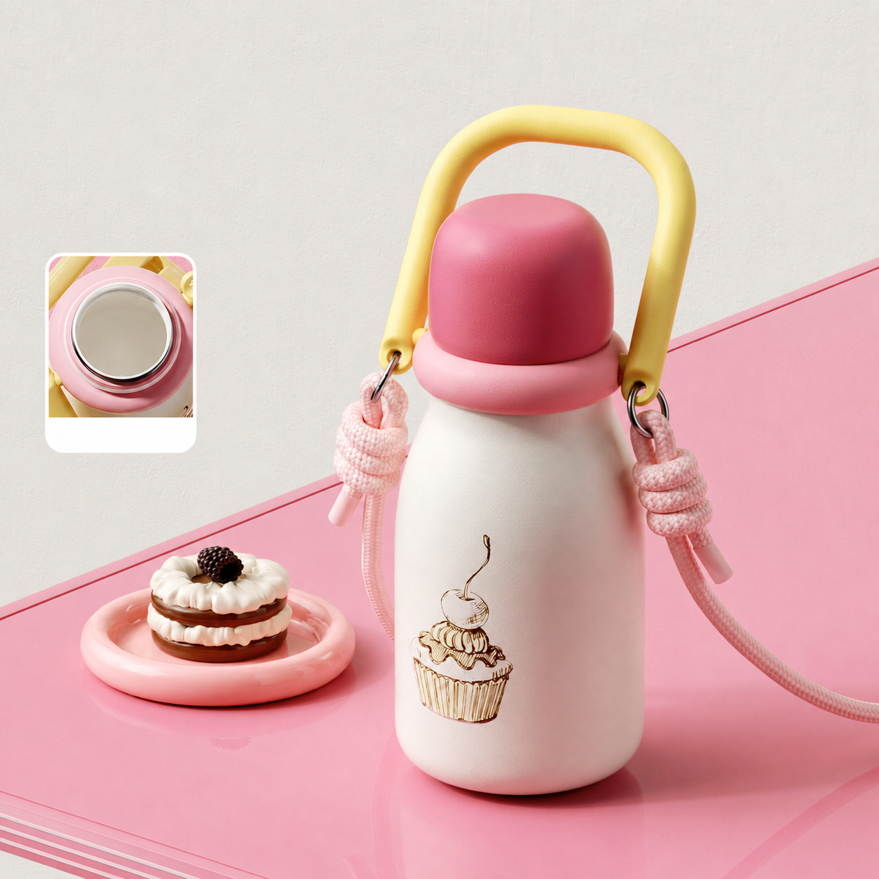 Bình Giữ Nhiệt Fruity 650ml - ELEFANTE - Ảnh 2