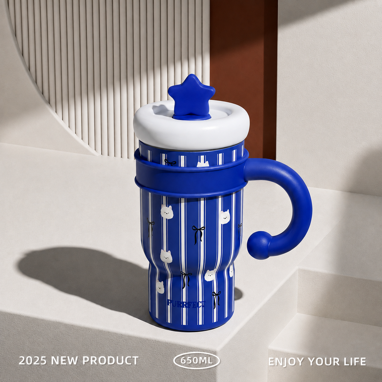 Bình Giữ Nhiệt VACUUM CUP 650ml - ELEFANTE - Ảnh 3