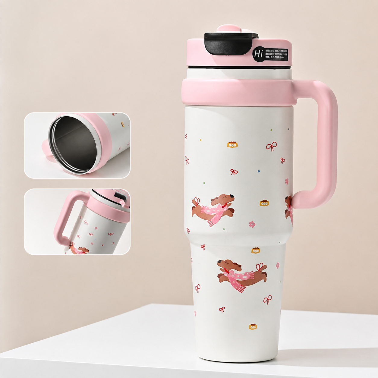 Bình Giữ Nhiệt JUMBO 1000ml - ELEFANTE - Ảnh 3