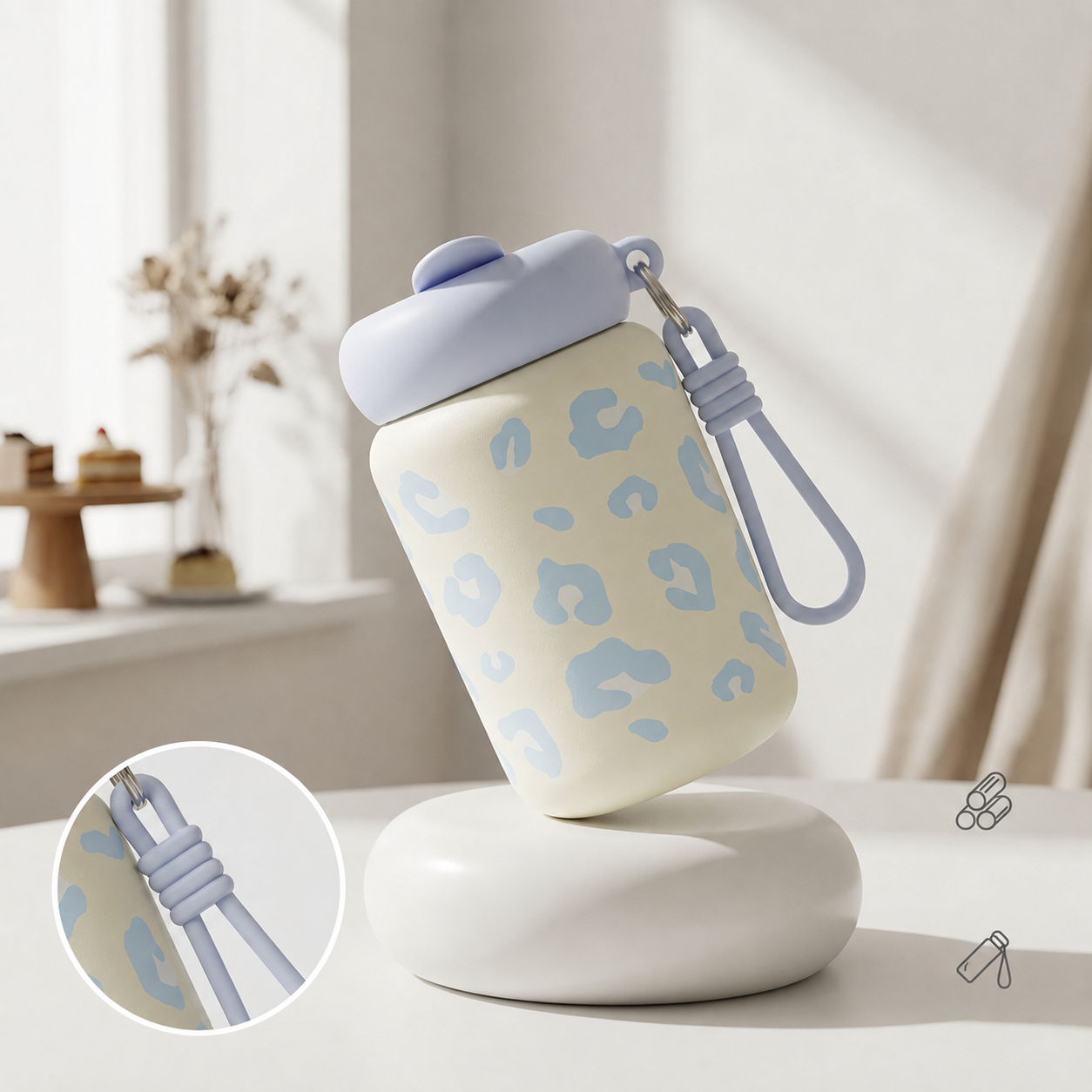 Bình Giữ Nhiệt Leopi 360ml - ELEFANTE - Ảnh 2
