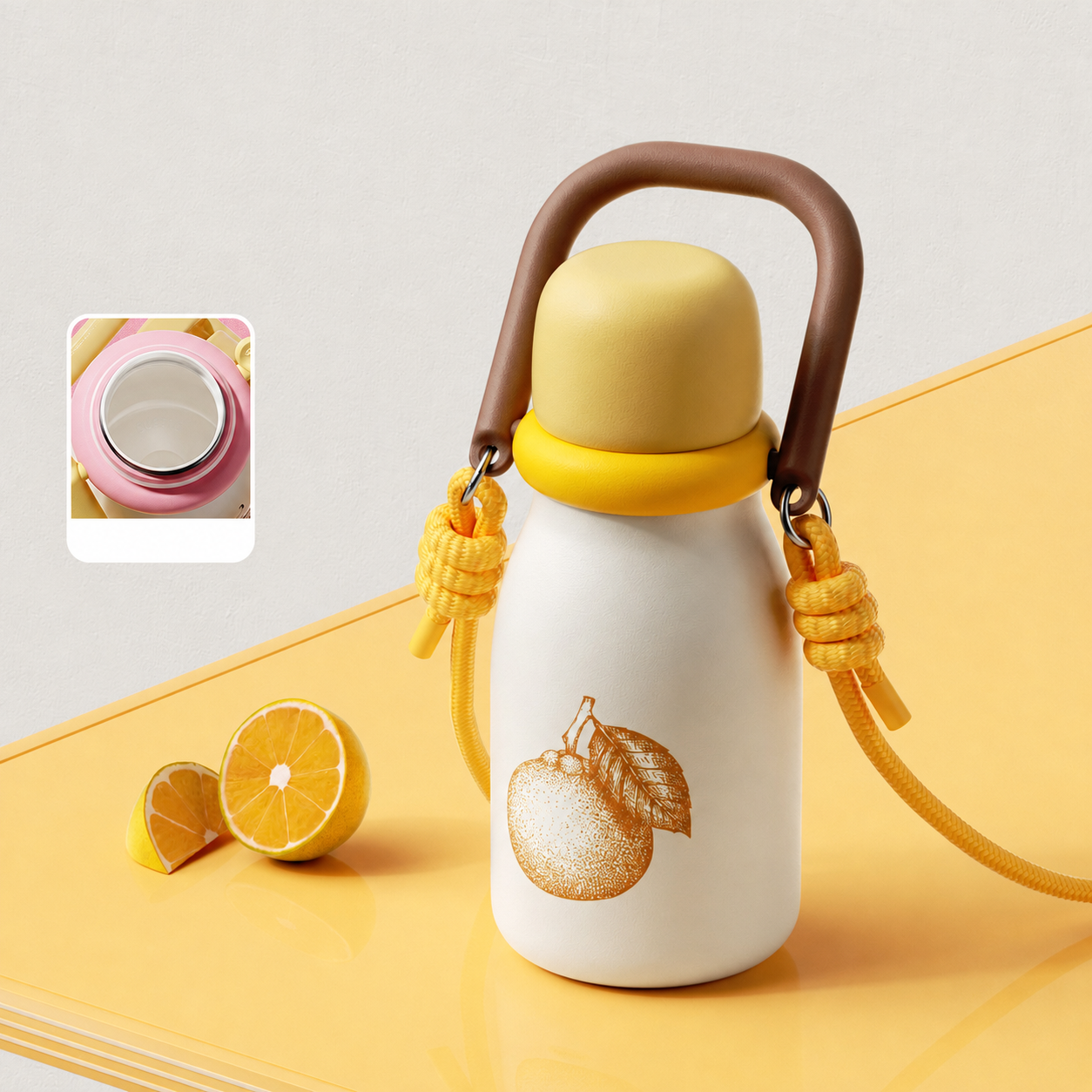 Bình Giữ Nhiệt Fruity 650ml - ELEFANTE - Ảnh 4